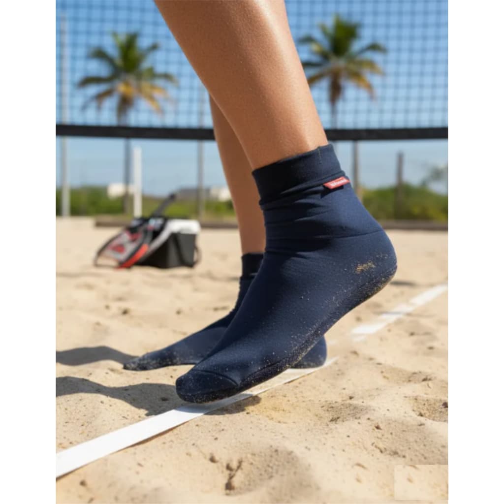 Sapatilha Beach Tennis Meia Neoprene Volei Praia Areia Futvolei Hibrida Antitermica