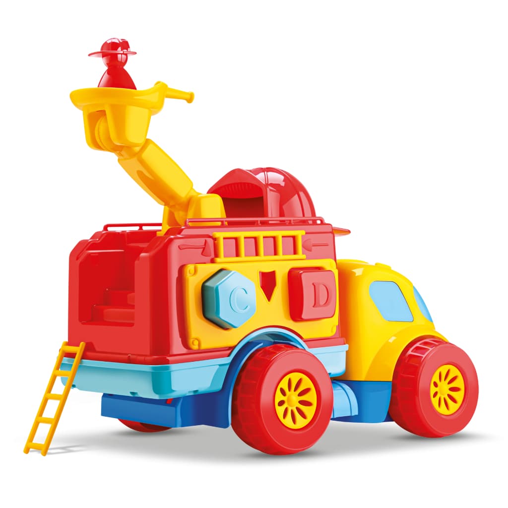 Brinquedo Infantil Educativo Caminhão Bombeiro Thunder Trucks