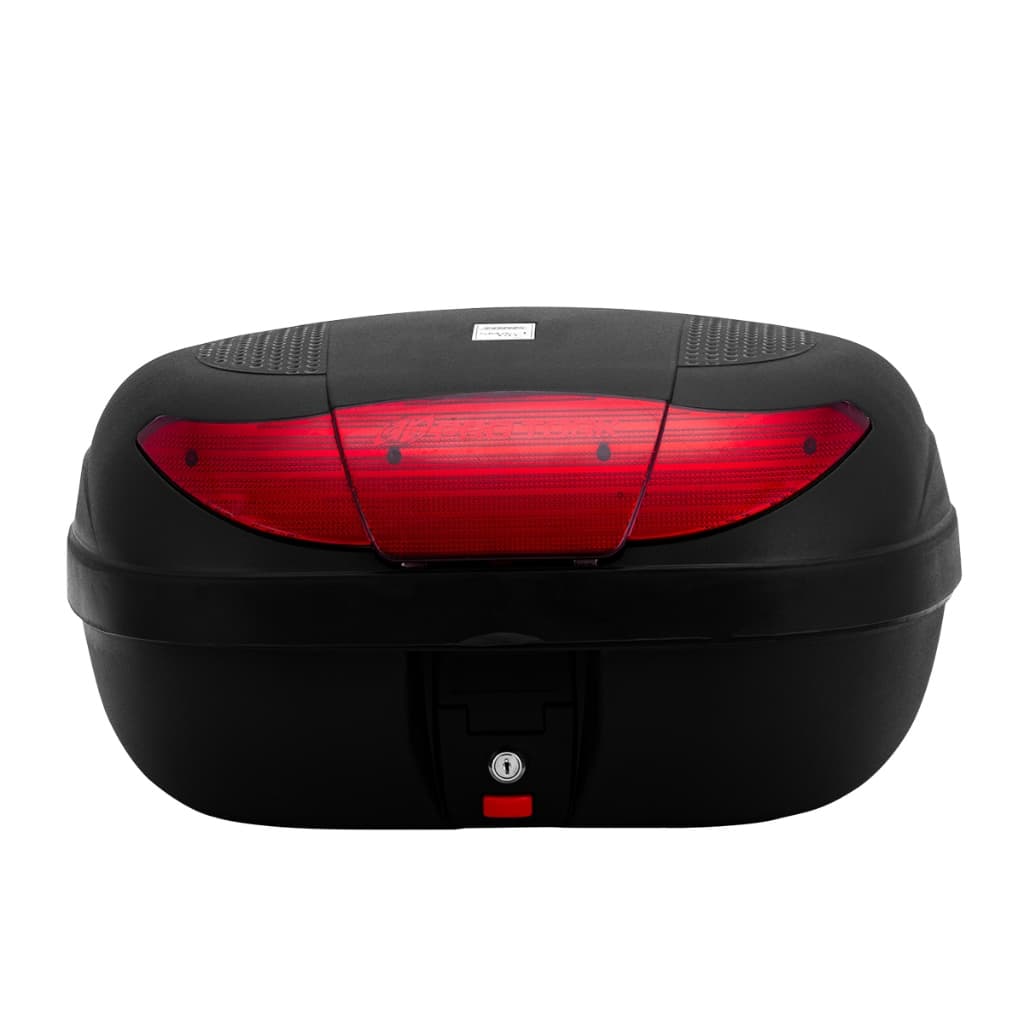 Bauleto Protork Preto 45 Litros C / Refletor Vermelho Moto