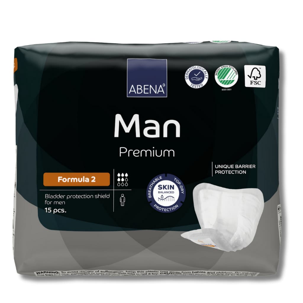 Absorvente Geriátrico Masculino Abena Abri Man Premium