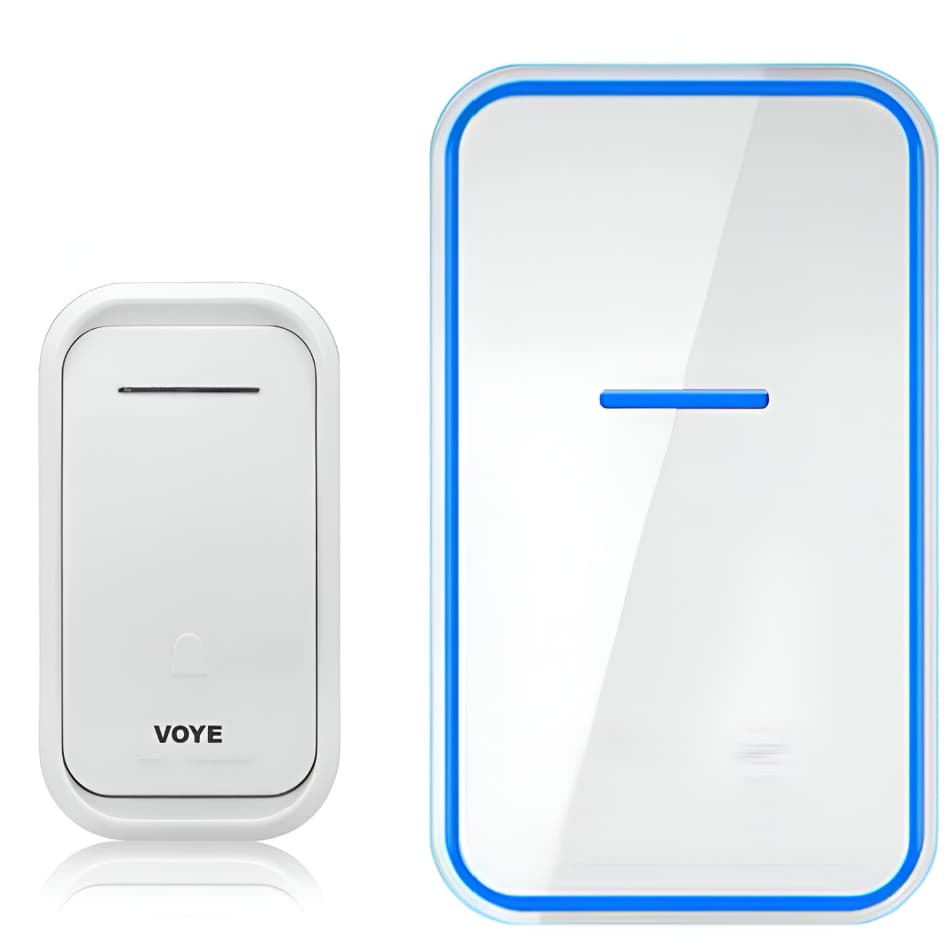 Campainha Sem Fio Residencial Wireless Longo Alcance Bivolt 36 Campainha Voye