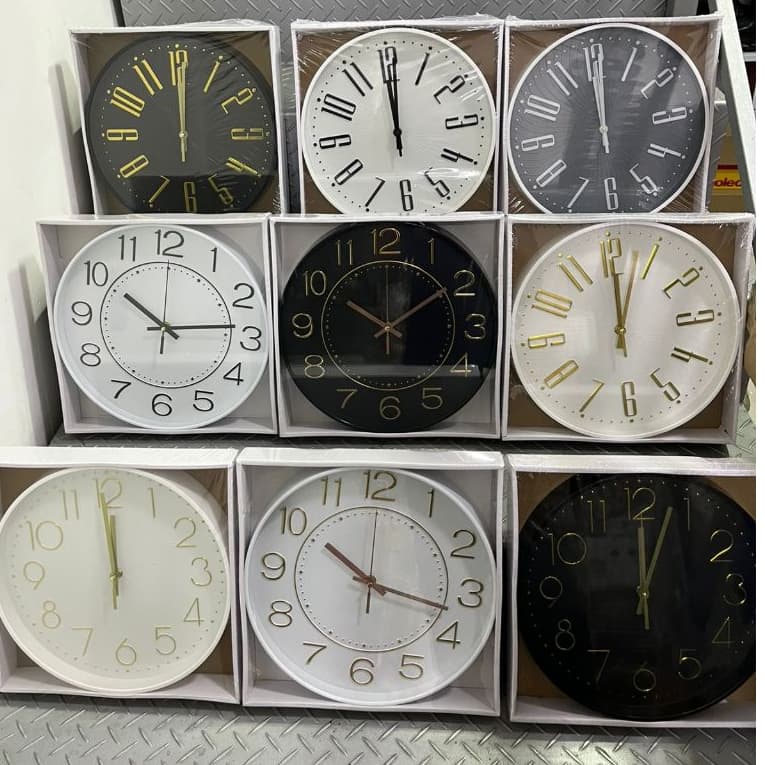 Relógio de Decoração Premium Luxo para Escritório, Relógio De Parede, Relógio de Pilha