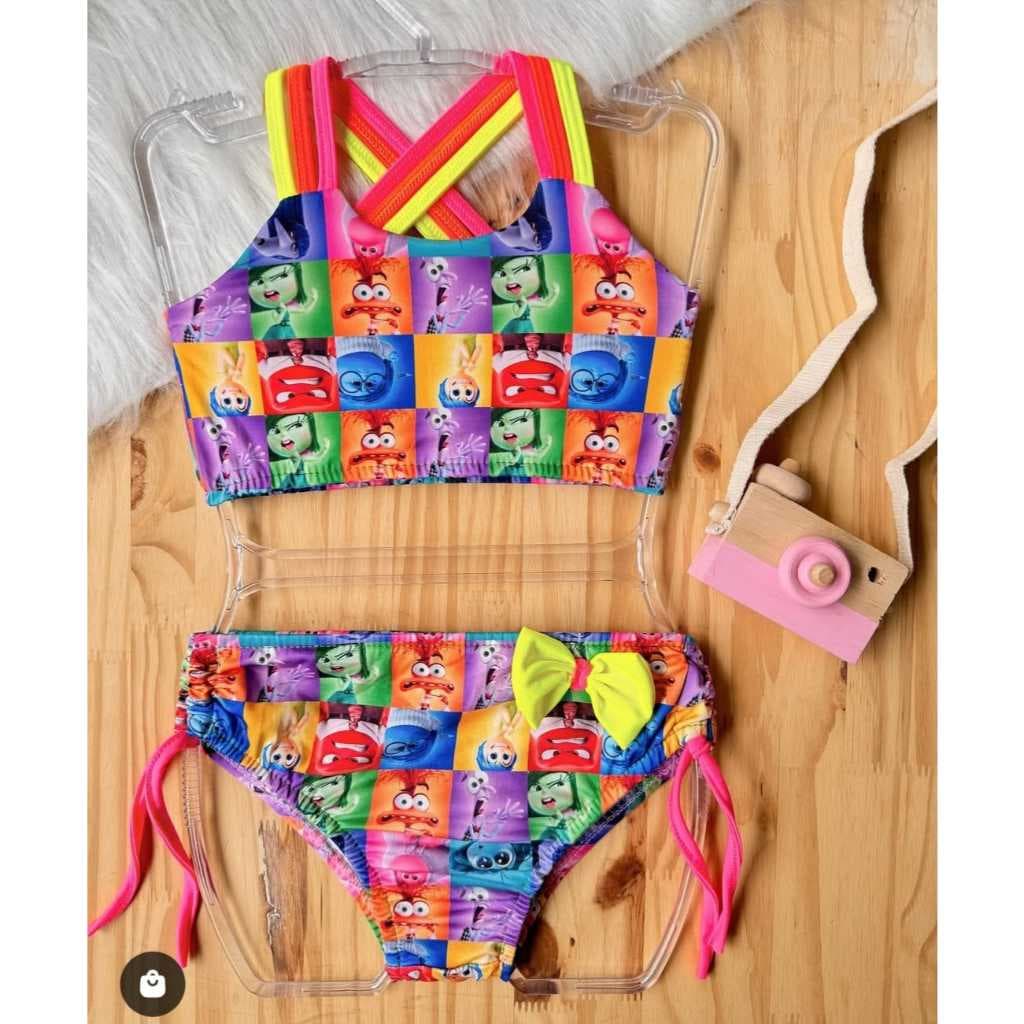 Biquíni infantil moda praia juvenil tendência verão blogueirinha