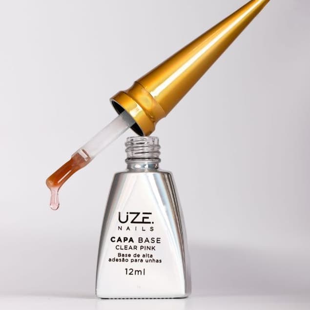 Capa Base Gel 12ml UZE Nails - disponivel clear pink e clear