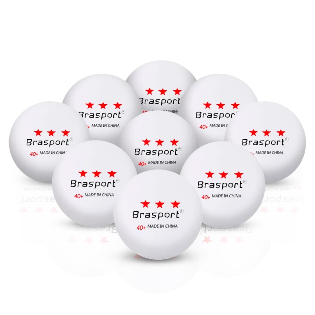 Kit Bolinhas Tênis De Mesa Ping Pong Bola Profissional 3 Estrelas Alta Performance Treinamento