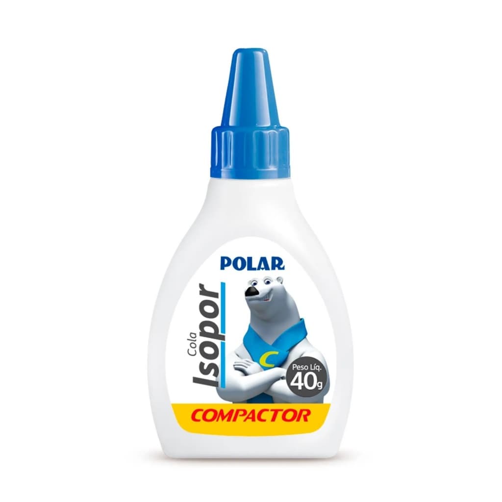 COLA ISOPOR COMPACTOR 40g ESCOLAR / PROFISSIONAL POLAR