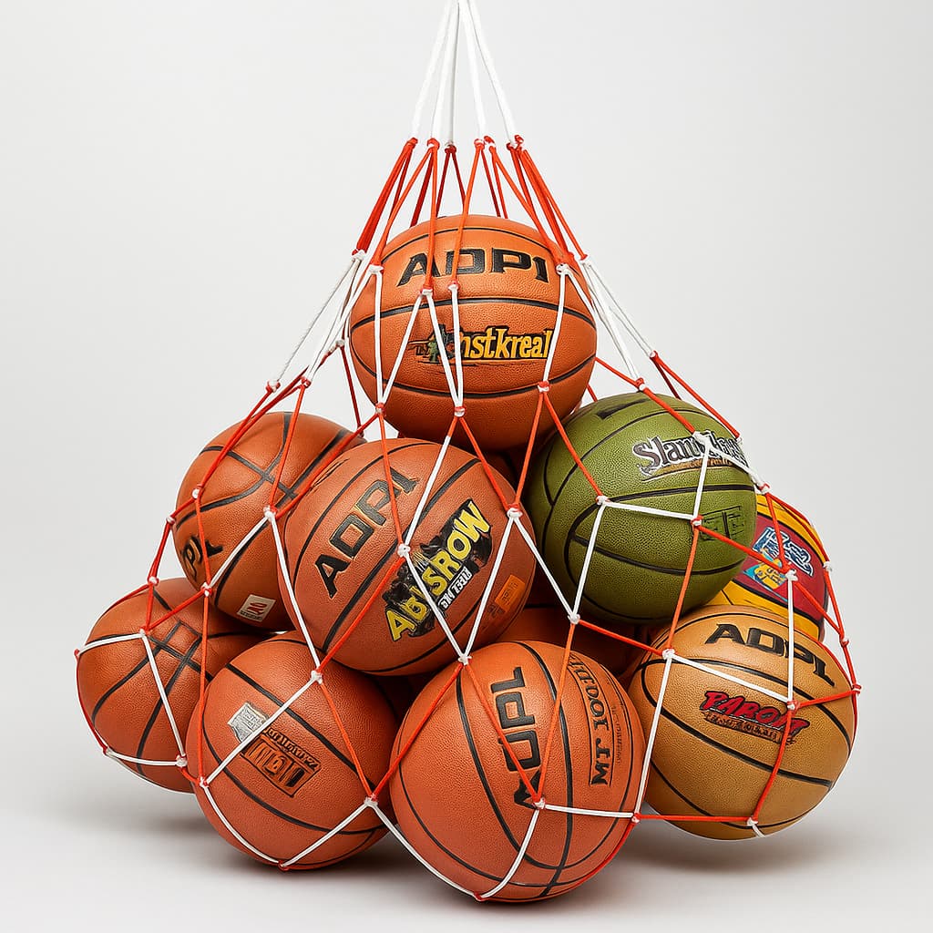 Saco De Bolas Porta Bolas Ate 10 Bolas Volei Basquete Futsal Futevolei  Rede Resistente