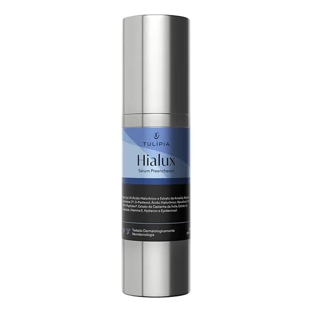 Hialux Sérum Preenchedor 30ml Tulípia Ácido Hialurônico Hidratação Firmeza e Elasticidade