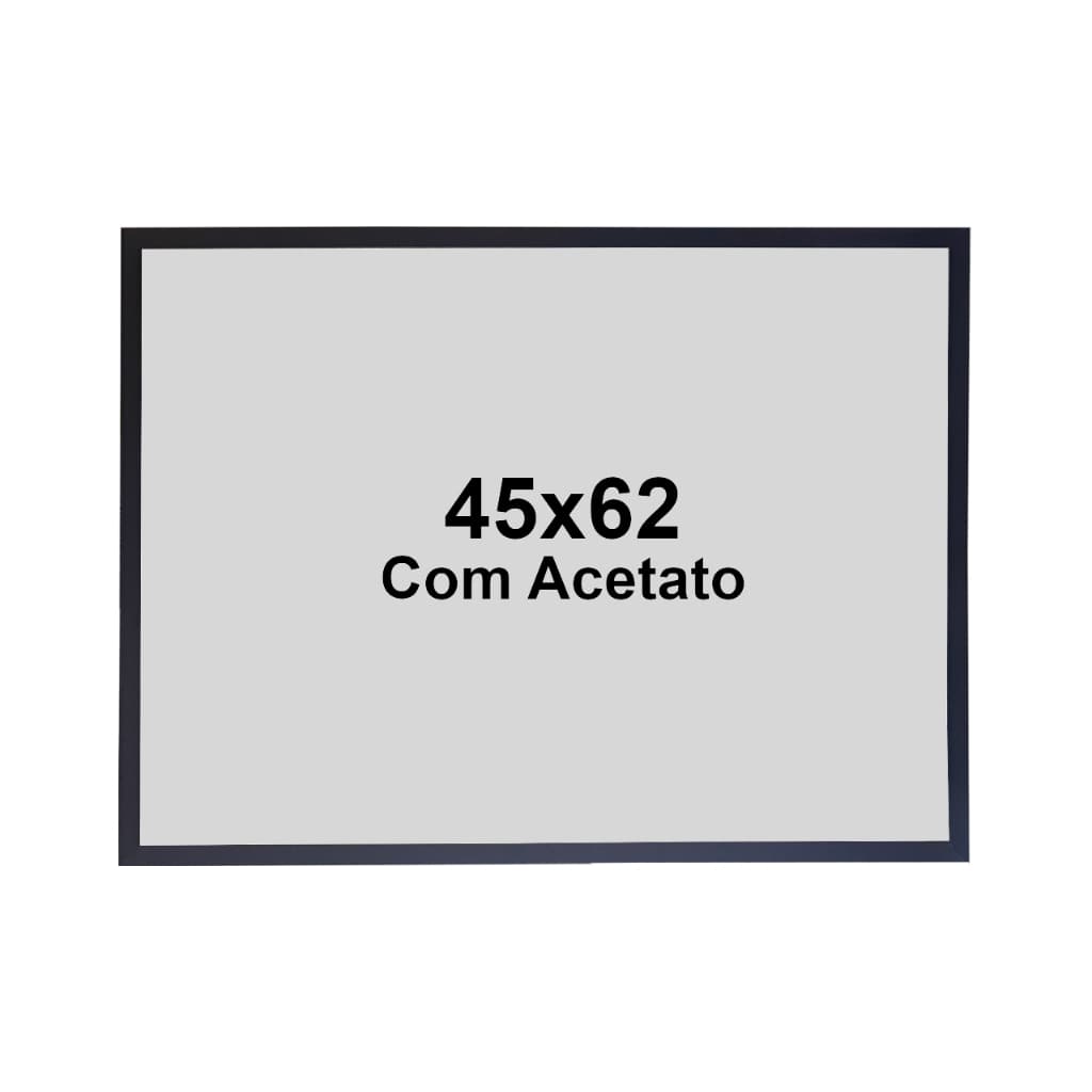 Moldura 45x62 C/acetato Para Quebra Cabeça 1000 Peças