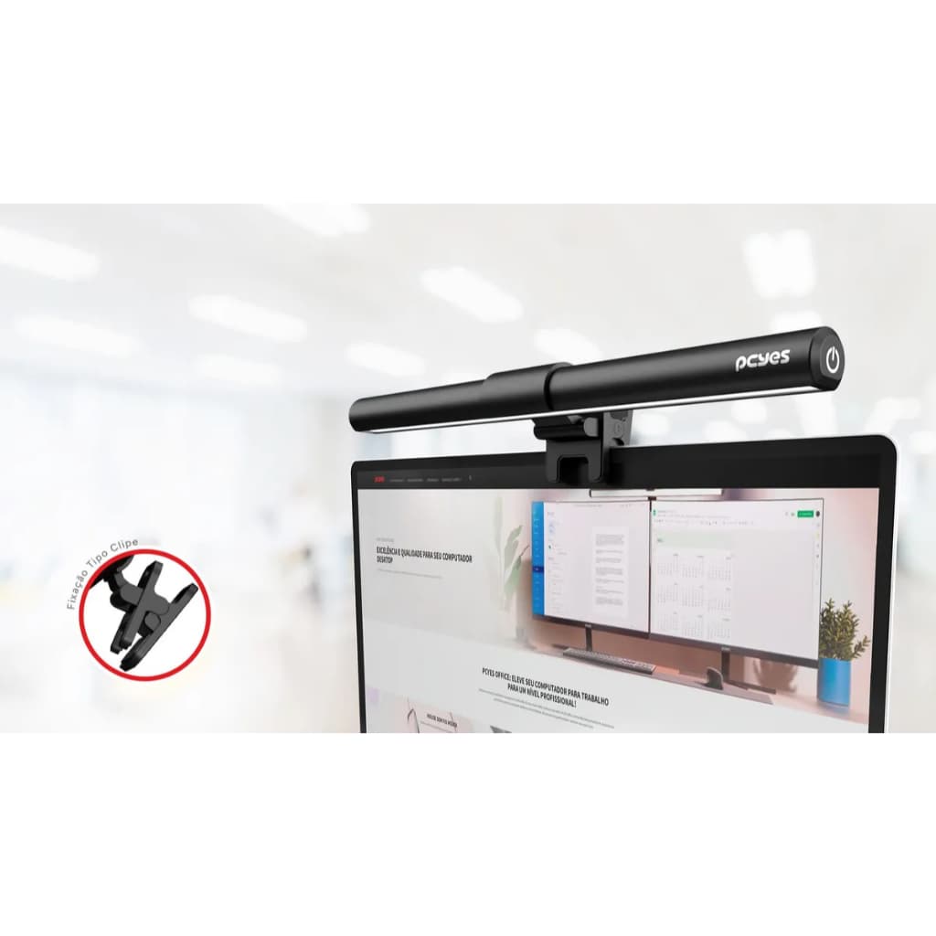 Luminária par Monitor Led Screen Pcyes 5 Níveis de Calor