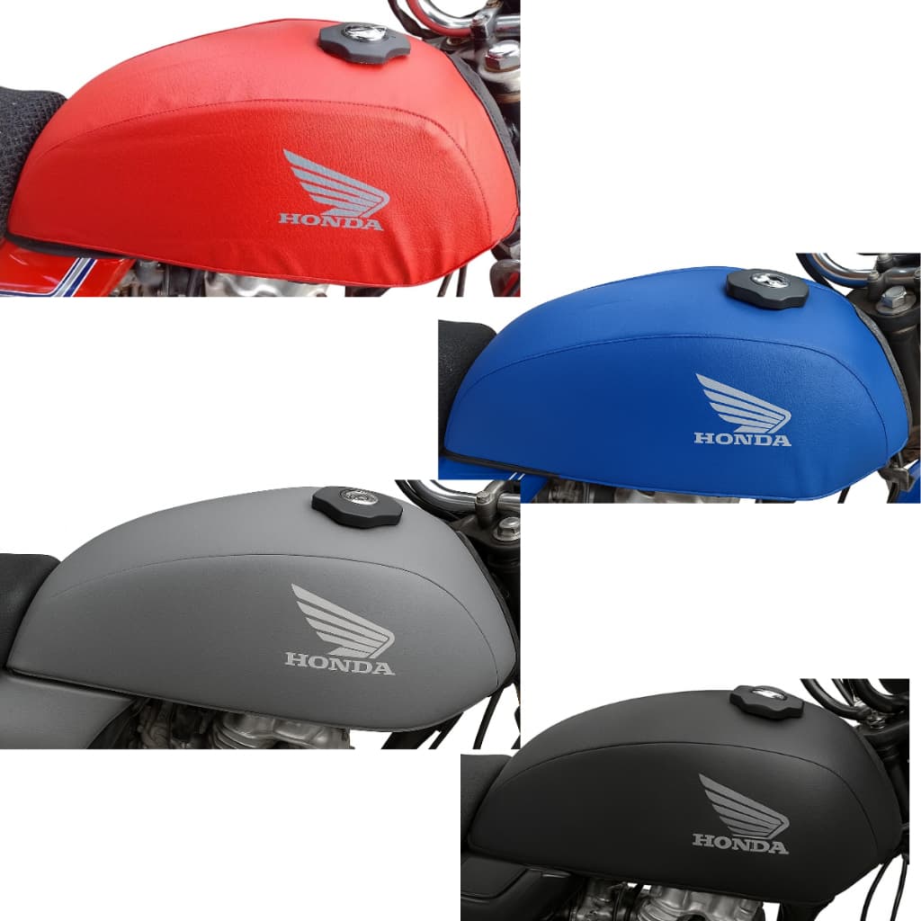 Capa Tanque Moto Cg 125 Today Ano 1983 A 1994 Azul Cinza Preta Vermelha