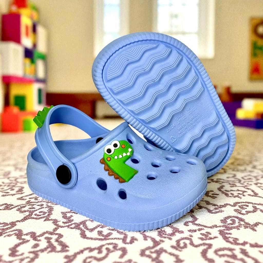 Babuche Infantil Masculino Dino Casual Escolar Para Meninos 21/22 Ao 31/32 Super Macio Envio Já