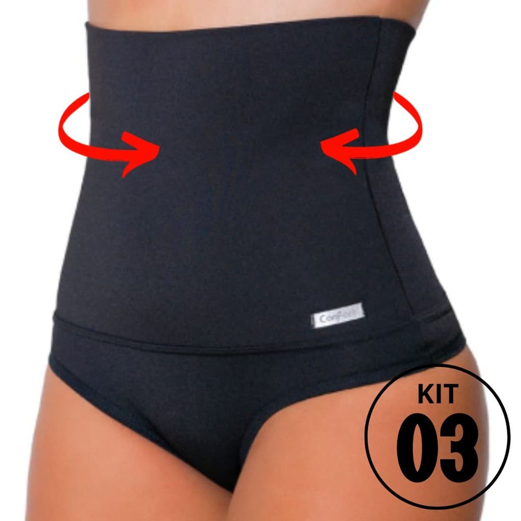 CINTA MODELADORA CÓS ALTO CONFORTAVEL SECA BARRIGA