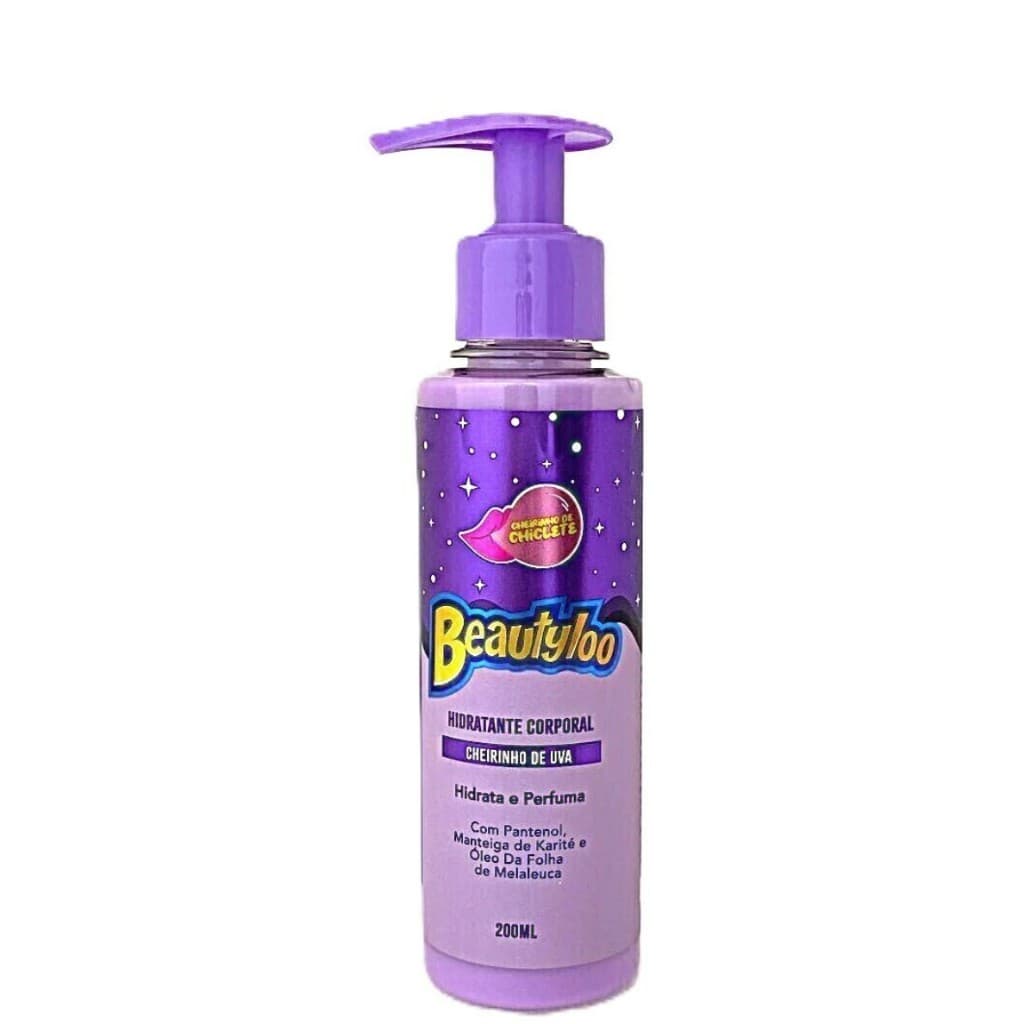 🍇 Hidratante Corporal Beautyloo  de Uva , 200ml