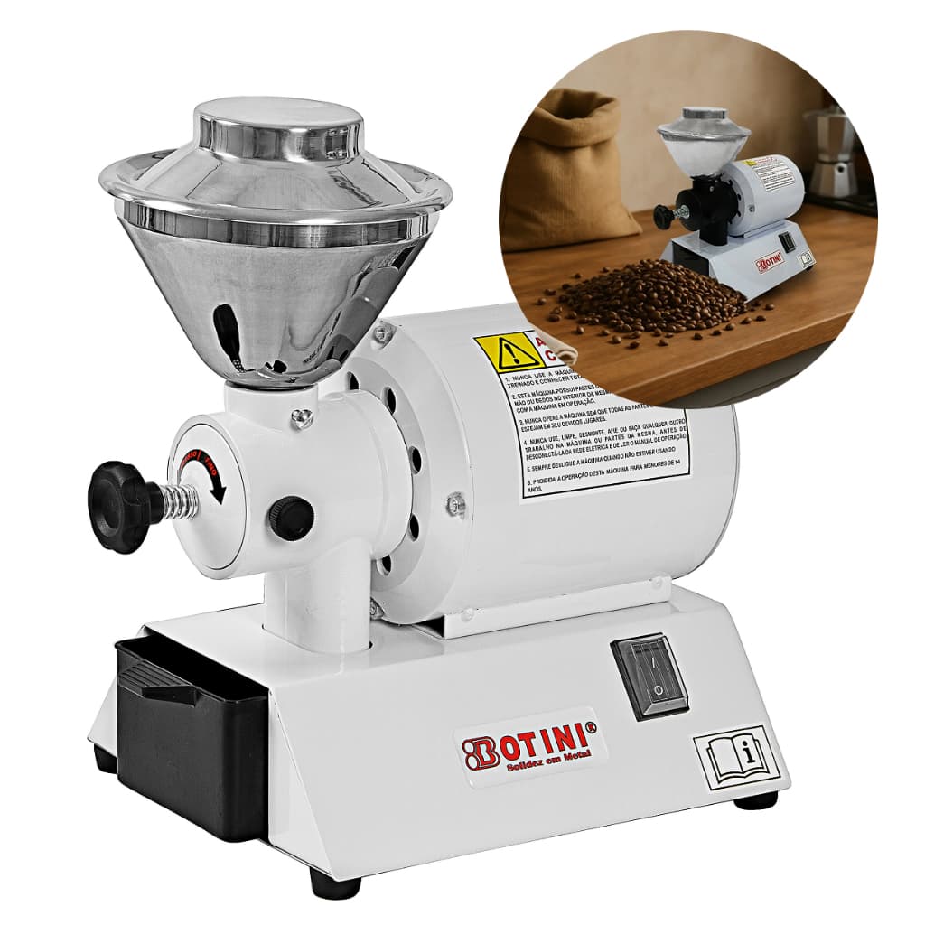 Moedor Moinho Café Elétrico C/ Regulagem 110/220v B55 Botini