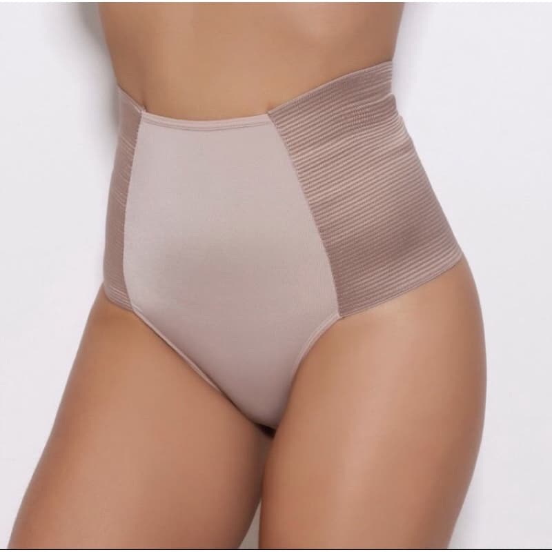 Calcinha Galena Cinta Modeladora Cós Alto Segura Barriga Pós Parto Zero Barriga