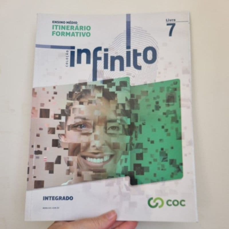 livro infinito integrado ensino médio coc matemática português e sociologia