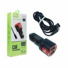 Carregador Veicular USB AL-5022-V8 Carregador veicular com duas portas USB