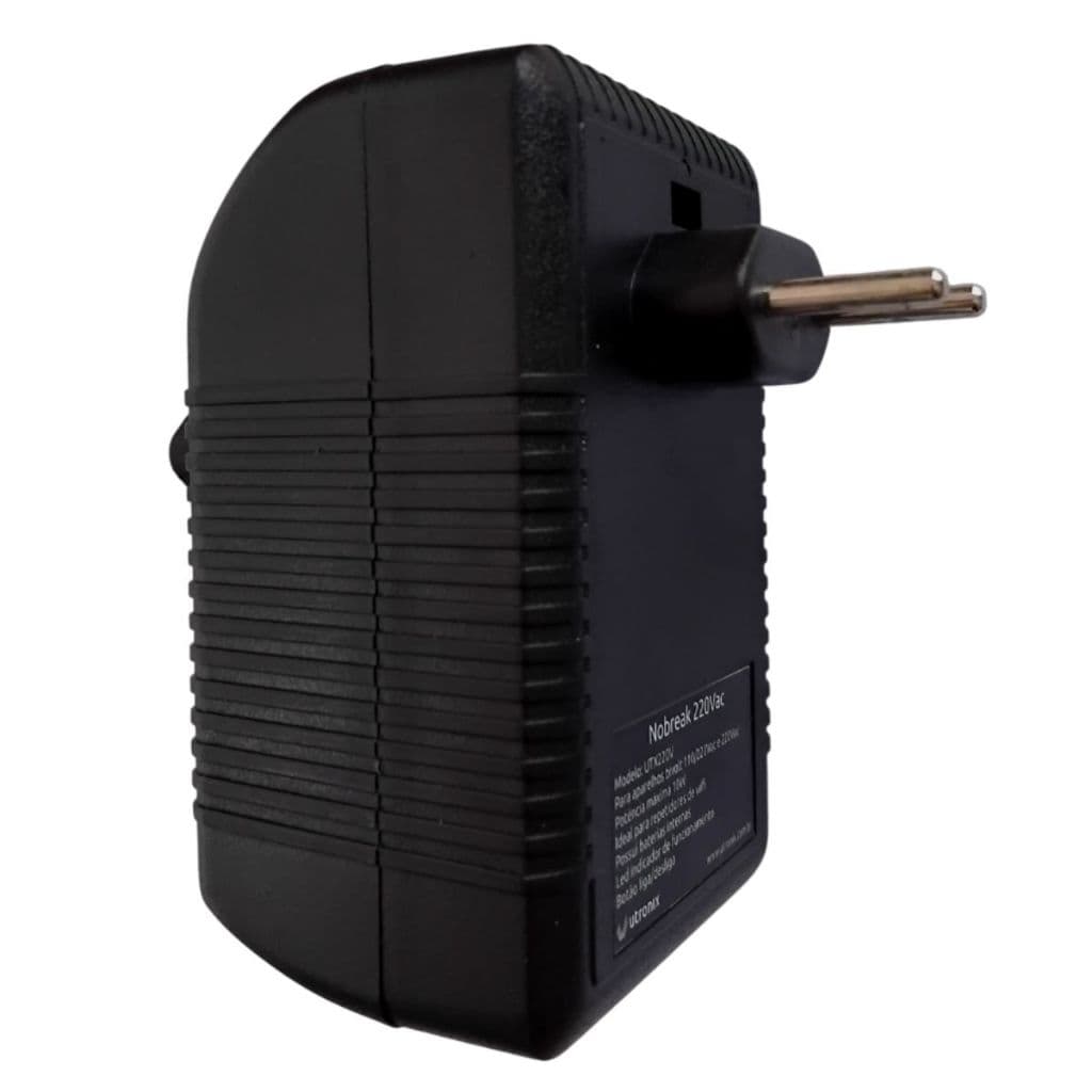 Nobreak 220V para repetidor wifi sem fio bivolt 10W com tomada portatil