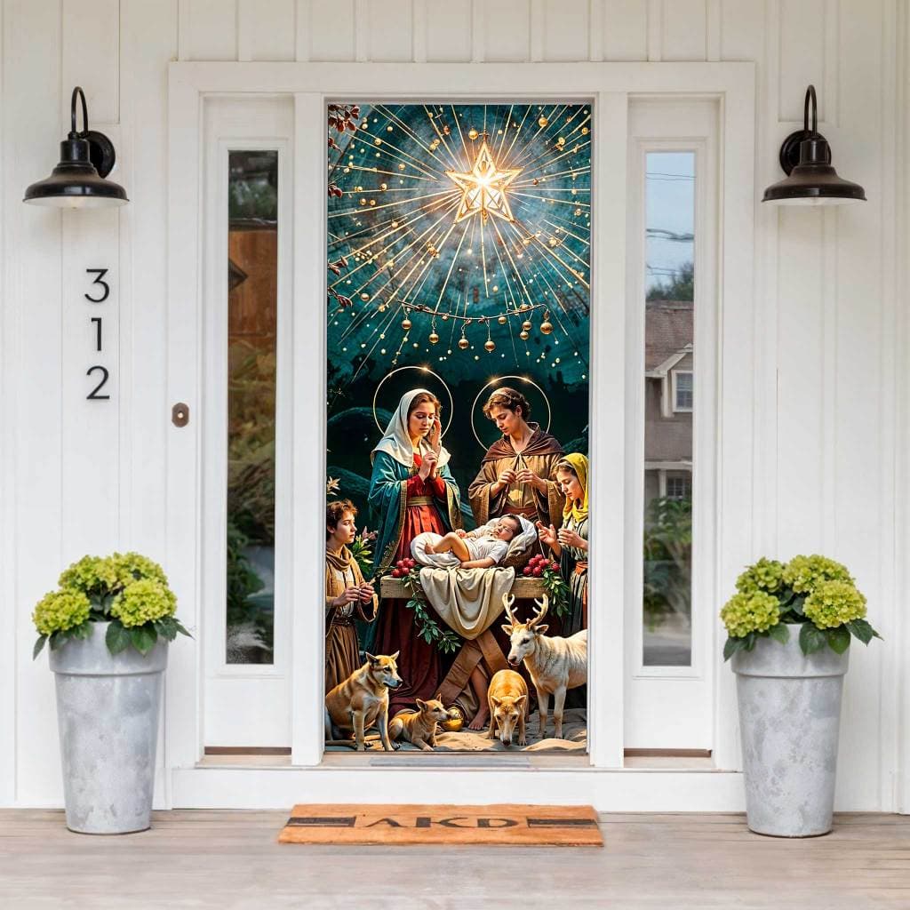 Capa Porta Painel Mesa Cristã Jesus Religiosa