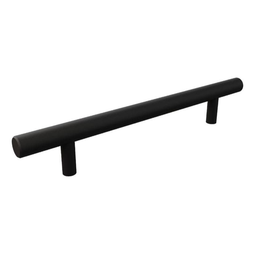 Puxador Primus il814 - Aço Inox Preto - Italy Line - 192mm - Moderno, Resistente e Sofisticado