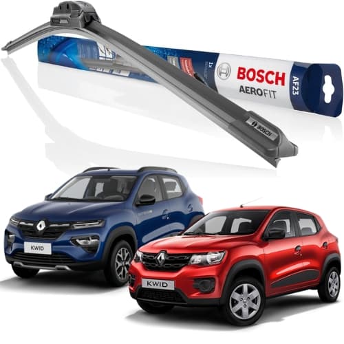 Palheta Dianteira KWID 2017 2018 2019 2020 2021 2022 2023 2024 2025 Par Limpador Parabrisa Bosch