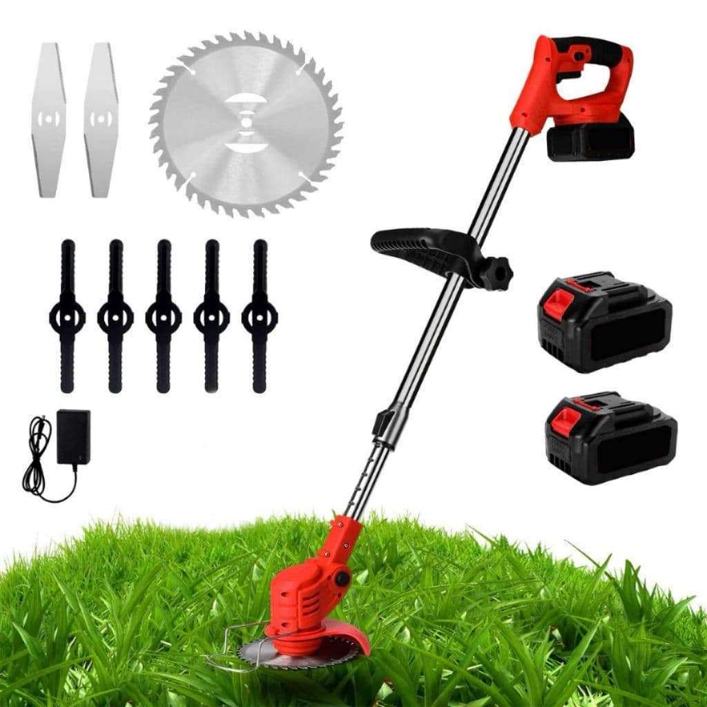 Roçadeira Elétrica/Aparador Cortador De Grama 1800w Bateria de Lítio 48V_XHL ELETRONICO
