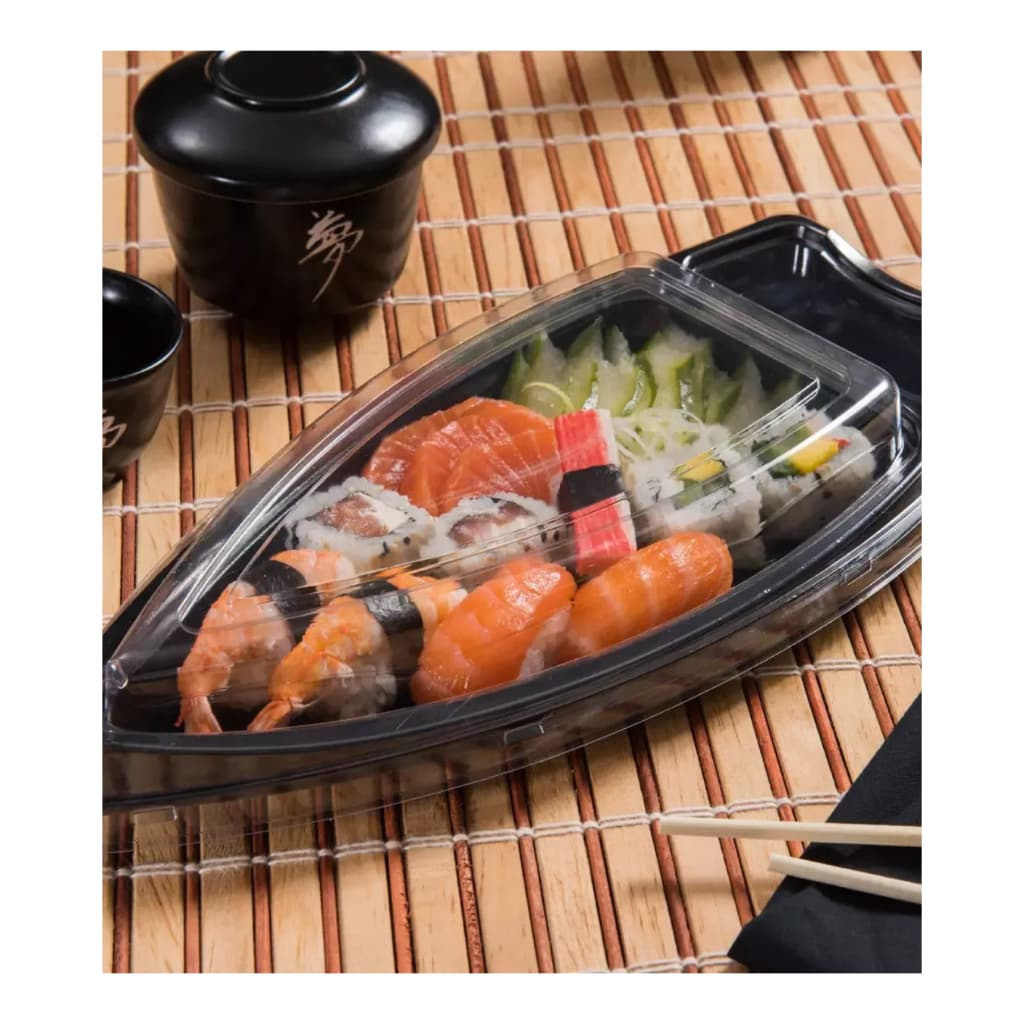 Barca Açaí Sushi Oriental Comida Japonesa P M G 10 Unidades