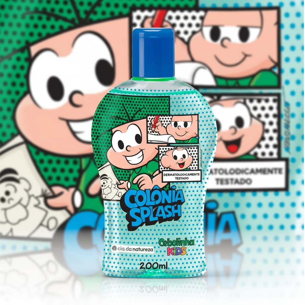 Cebolinha Kids Colônia Splash