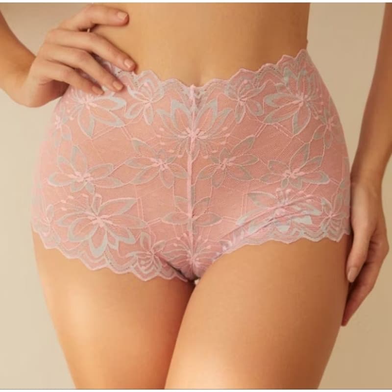 Kit 3 ou 5 Calcinha Caleçon Short Renda Conforto Ideal