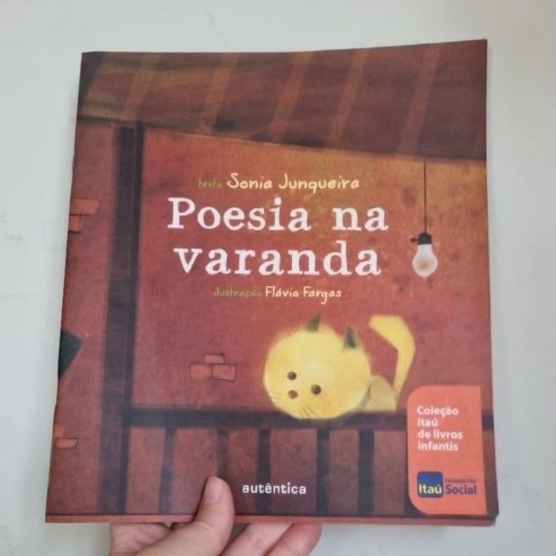 livro poesia na varanda