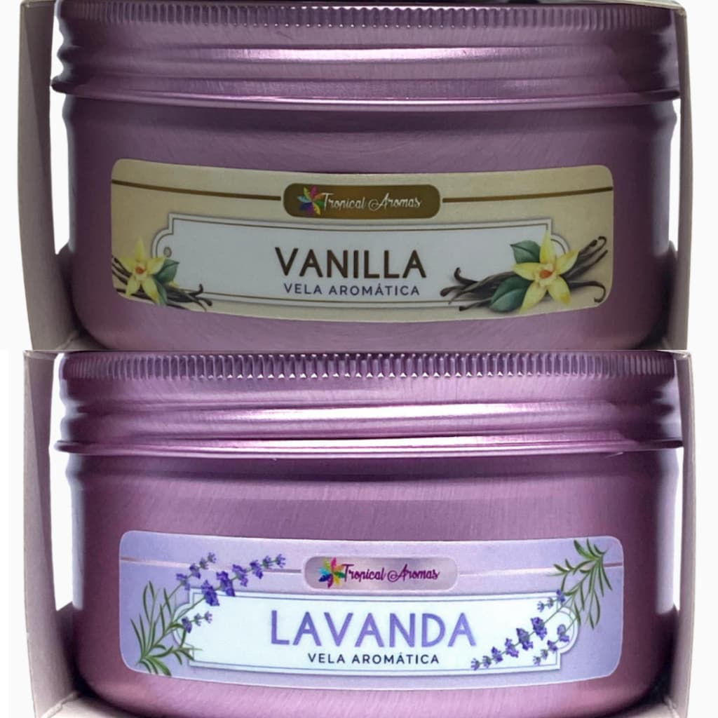 Vela Aromática Perfumada 95g – | Relaxante, Decorativa e Bem-Estar