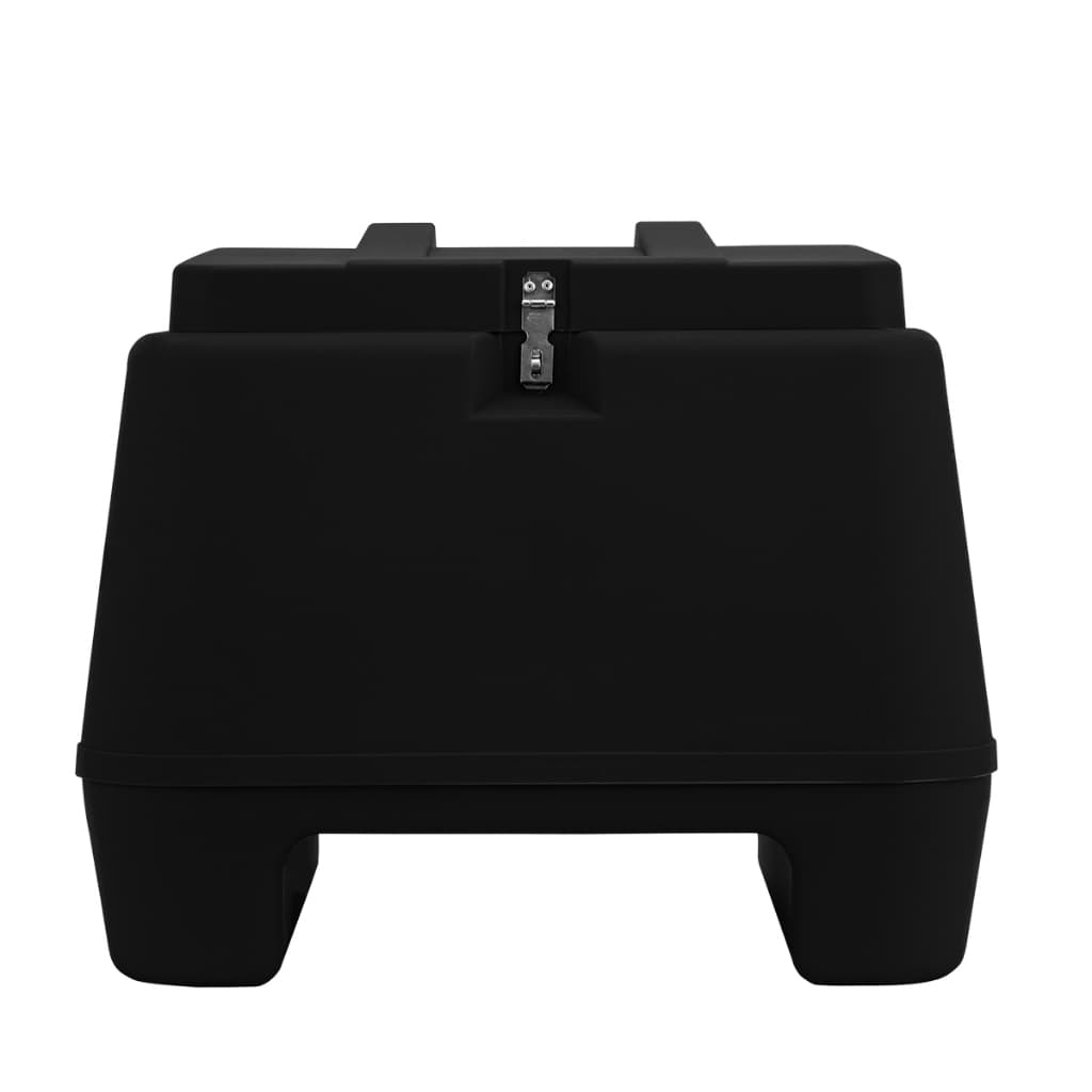 Bau Bauleto Moto 80 Litros Preto Universal Protork Delivery Entrega Motoboy