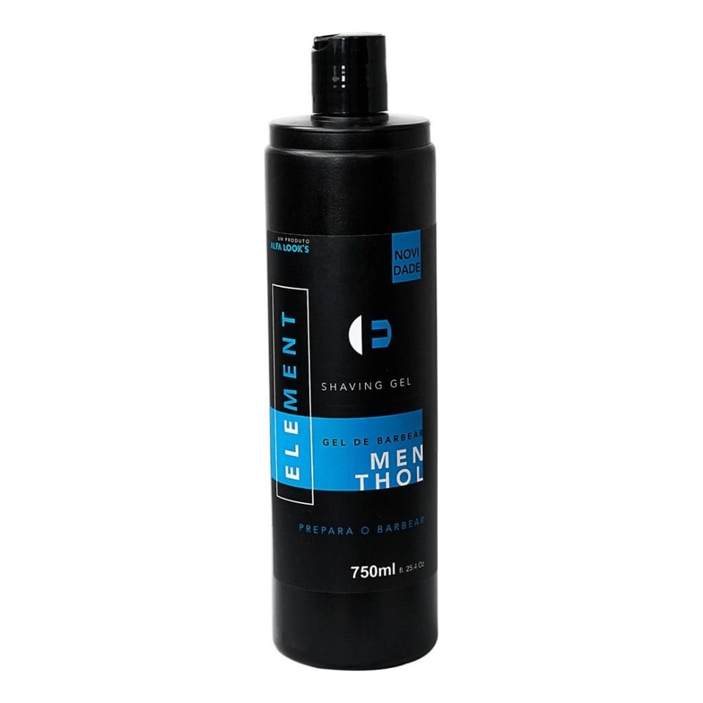 Gel Shaver Para Fazer Barba Pezinho E Navalhado Element 750g