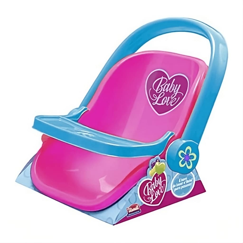 Bebê Conforto De Boneca Passeio Brinquedo Infantil Baby Love Alça Ajustável