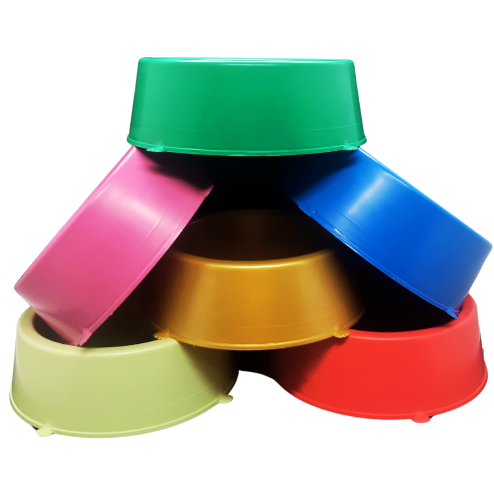 Comedouro Bebedouro Tigela para Agua ou Ração Básico com Patinhas 1.200ml