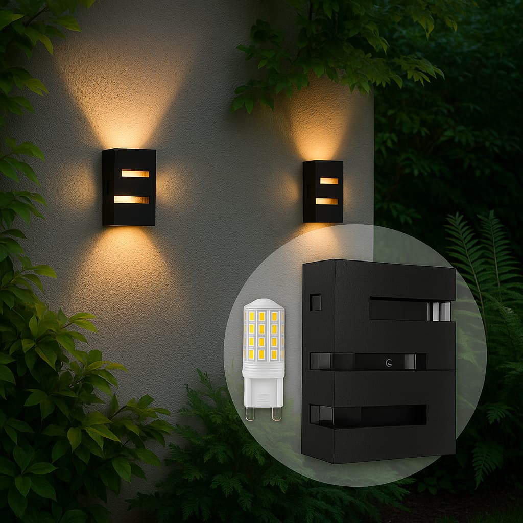 KIT 12 LUMINÁRIAS ARENDELA PARA AREA INTERNA E EXTERNA DE PAREDE - ENVIO RÁPIDO