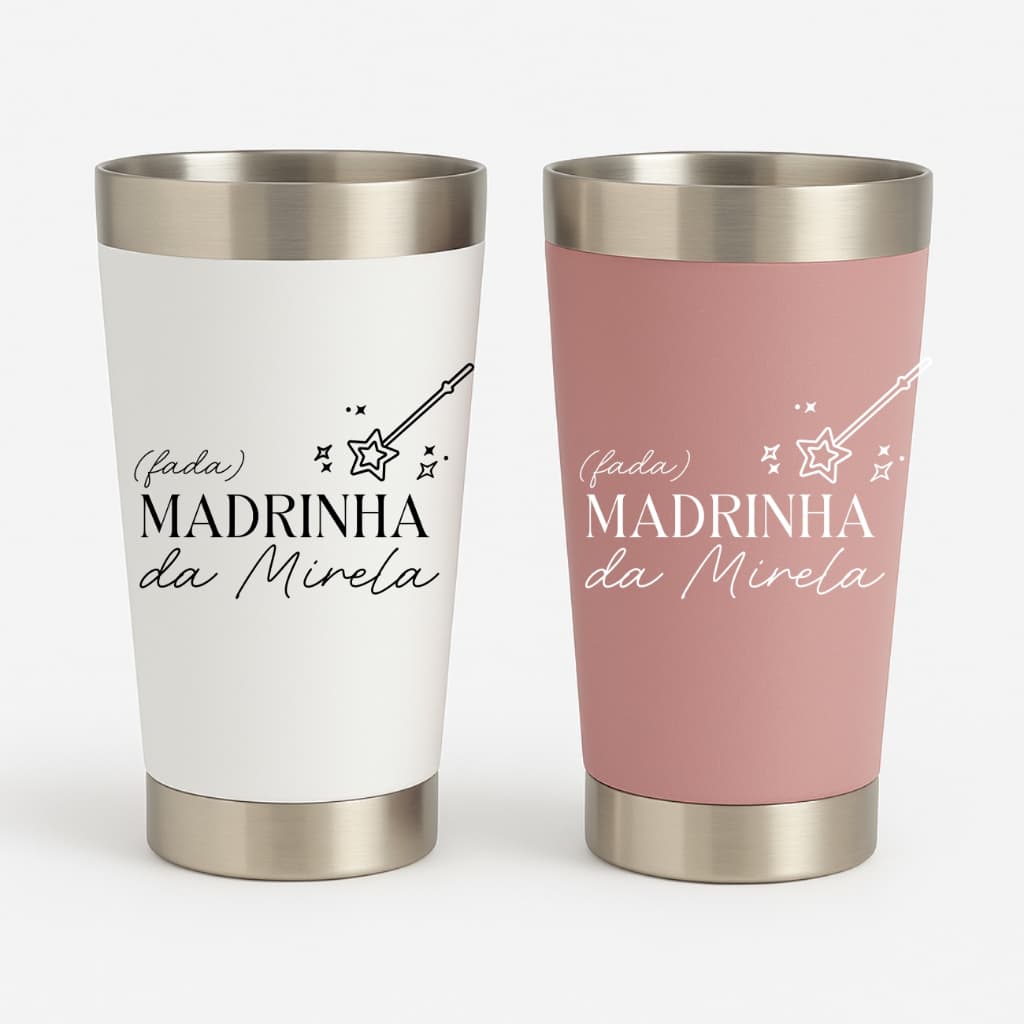 Kit 6 Copos Térmicos Inox Elegante – Mantém Sua Bebida Gelada ou Quente - Dinda e Dindo