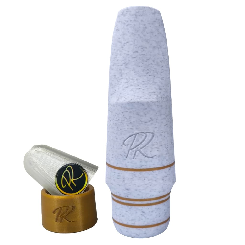 Boquilha Saxofone Alto Plastireed Pulse - Som Brilhante e Alta Projeção - Testada Uma a Uma - Com Abraçadeira