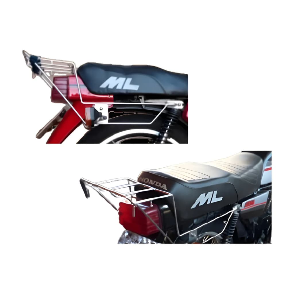 Bagageiro Aço Cromado Honda Cg 125 Ml 125 1983/89 Cromado