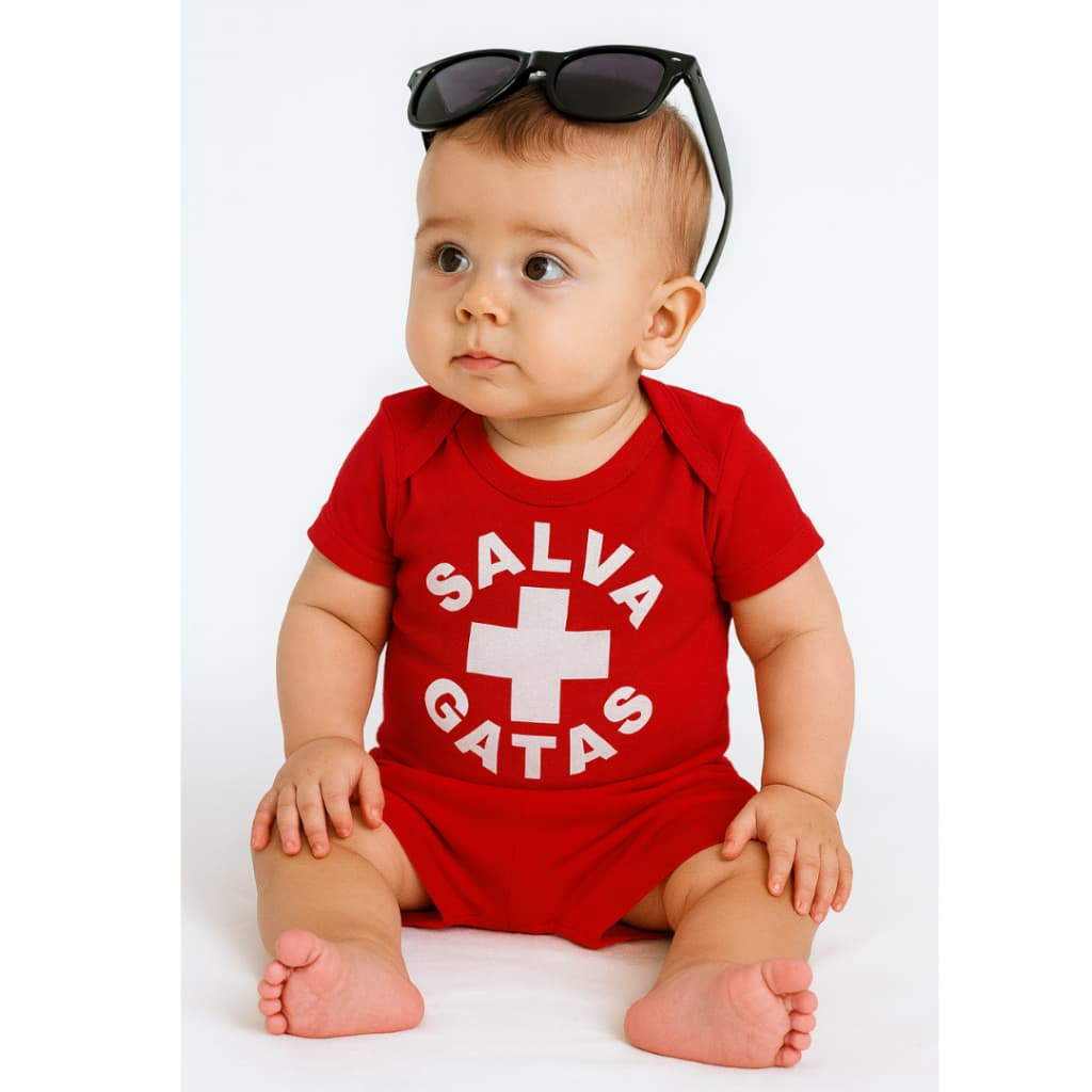 Body Bebê Infantil Mêsversário Temático Salva Gatas Super Confortável Linha Premium