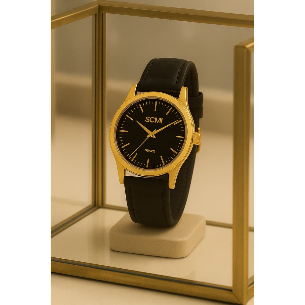 Relogio Feminino Pulseira De Couro Pulso Social Analogico estiloso elegante moderno quartz