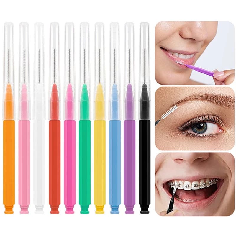 Escova de Dente Interdental Dental Picks Escovinha para limpeza
