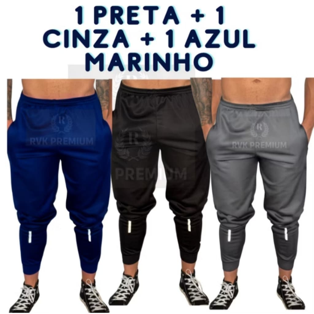 Kit 3 Calças Flaneladas Infantil Juvenil com Bolso | Conforto e Estilo do 10 ao 16