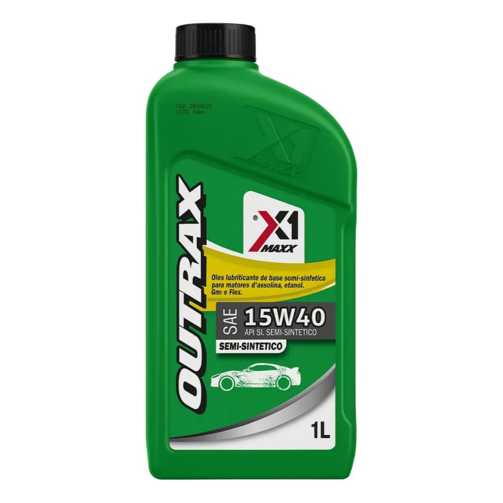 Oleo Motor 15w40 Semissintetico Para Carros Óleo Semi Sintetico X1 Maxx