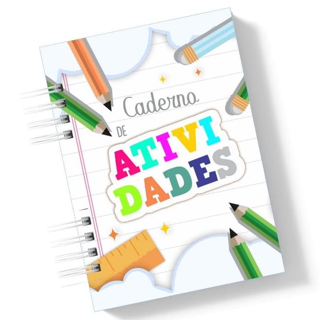 Caderno de Atividades Infantil – Aprendizado Divertido | Pronta Entrega