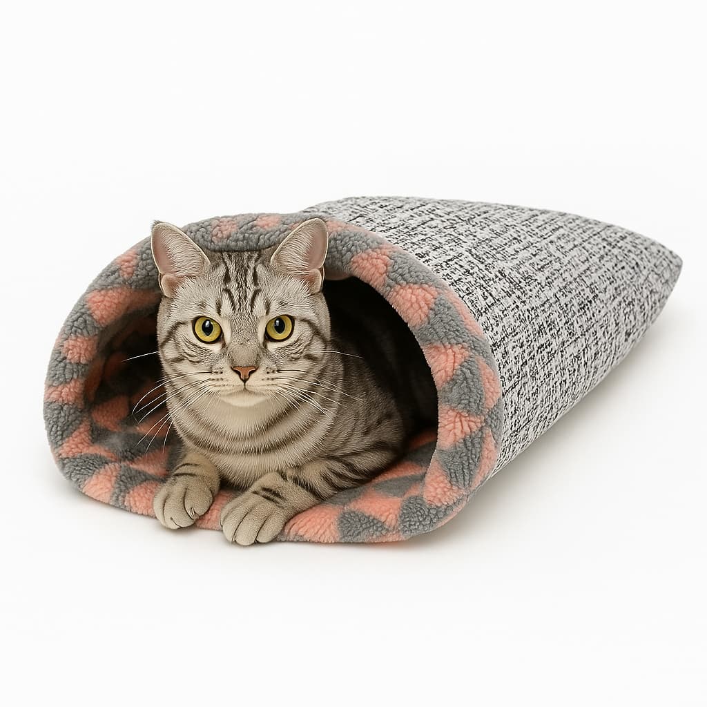 Caminha Cama Toca Saco de Dormir para Gatos