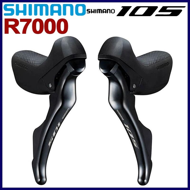 Sti Alavanca Shimano 105 R7000 Freio no aro 11V Câmbio Traseiro 105 Câmbio Dianteiro 105 Cassete R7000 105 11V