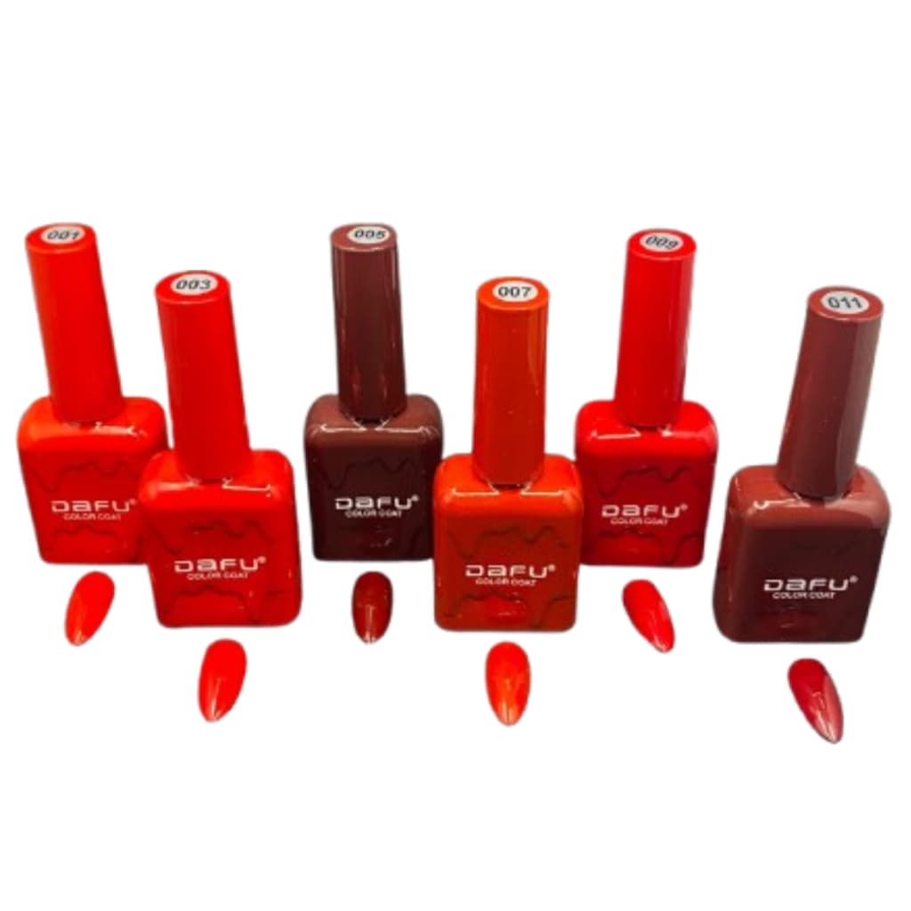 Esmalte em Gel Dafu Tons de Cereja  – Longa Duração e Alto Brilho