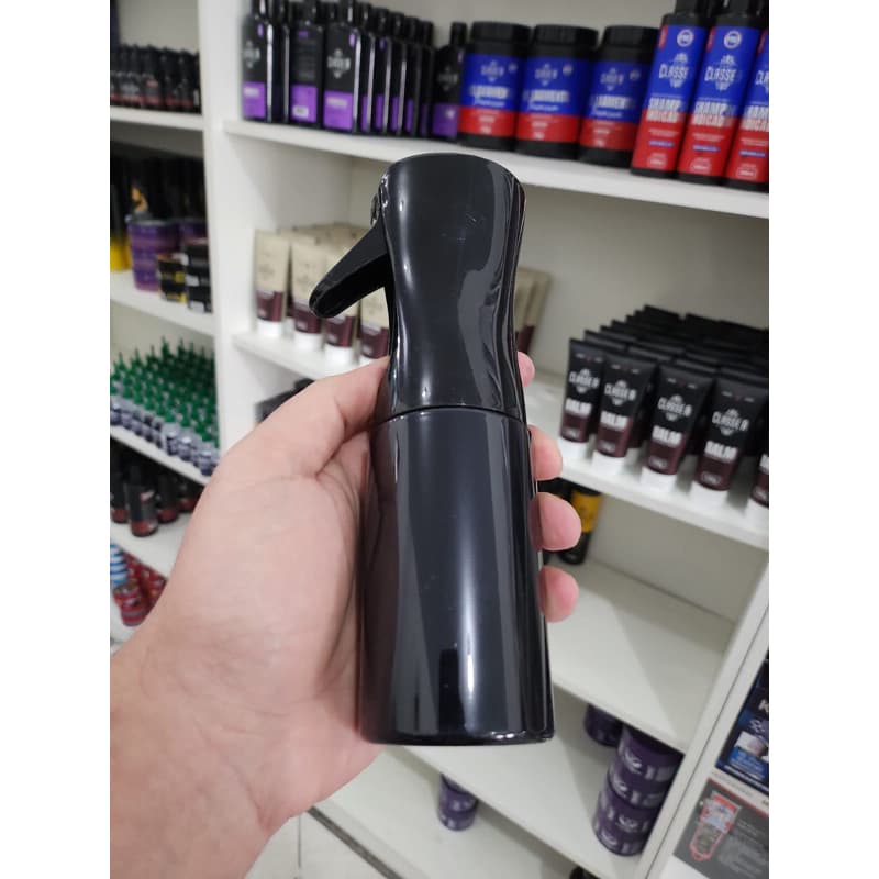 Borrifador de Água Automático 200ml Preto